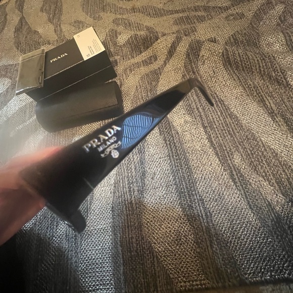 NIB authentic Prada glasses demo lens black frame - Picture 5 of 16